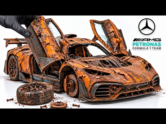Restoration Abandoned Mercedes-Benz AMG One | UNBELIEVABLE Transformation - Matte Purple Version!