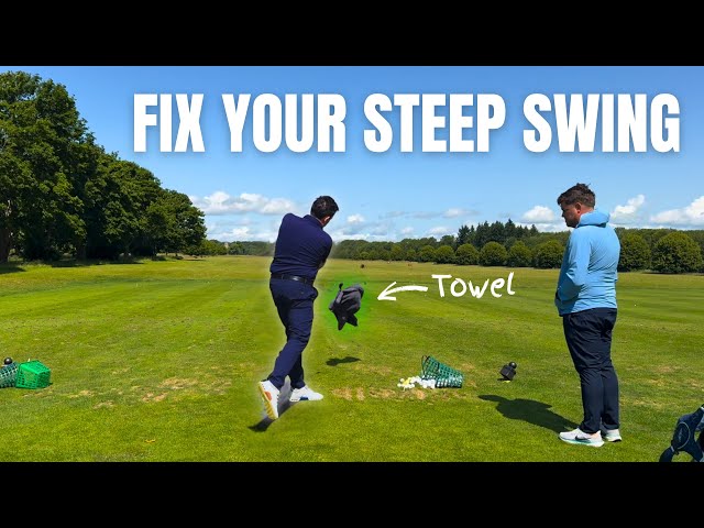 Fix Your Steep Swing With This Unique Towel Drill
