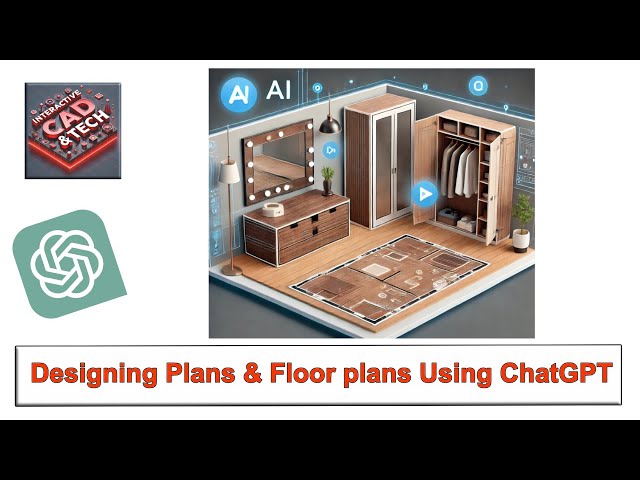 ChatGPT Design Diagrams: Wardrobe, Garden Box and House Plan