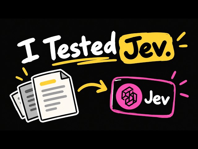 I tested Jev against LLM And this is what I found