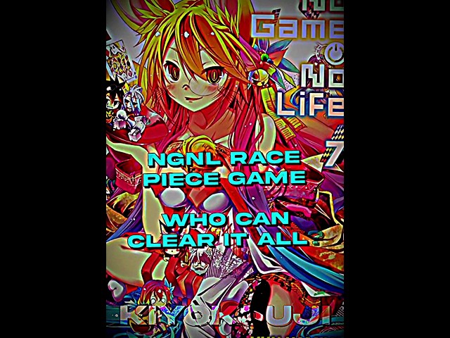NGNL Race Piece Game | Ayanokoji runs the gauntlet