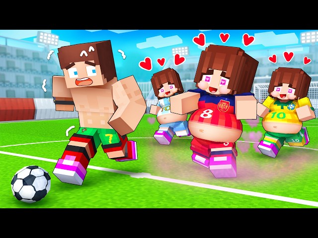 JJ World Cup LOVE CURSE - Maizen Minecraft Animation