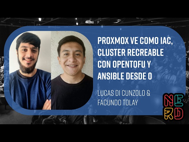 Proxmox VE as IaC, Recreatable Cluster with OpenTofu and Ansible from Scratch - L. Di Cunzolo & F...