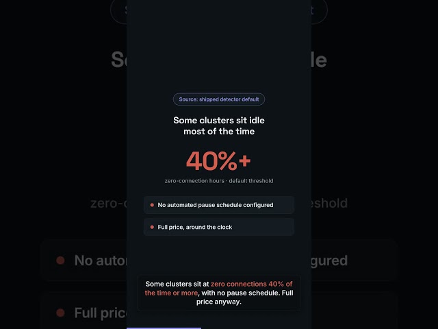 Redshift Ships With a Pause Button. Almost Nobody Uses It. #aws #redshift #finops