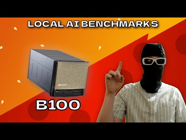 B100 Local AI Benchmarks