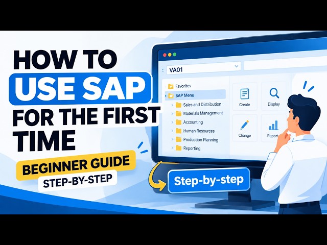 How to Use SAP for the First Time | Step-by-Step Beginner Guide (2025)