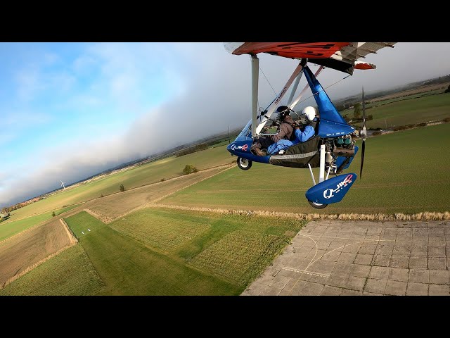 1. MICROLIGHT FLIGHT FROM EAST FORTUNE - 12 OCTOBER 2025