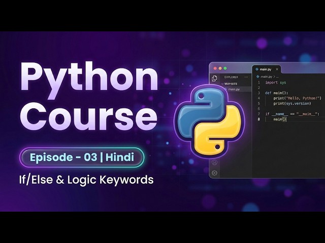 Python If/Else & Functions Explained Simply! (Episode 3)  #PythonForBeginners #CodingLogic