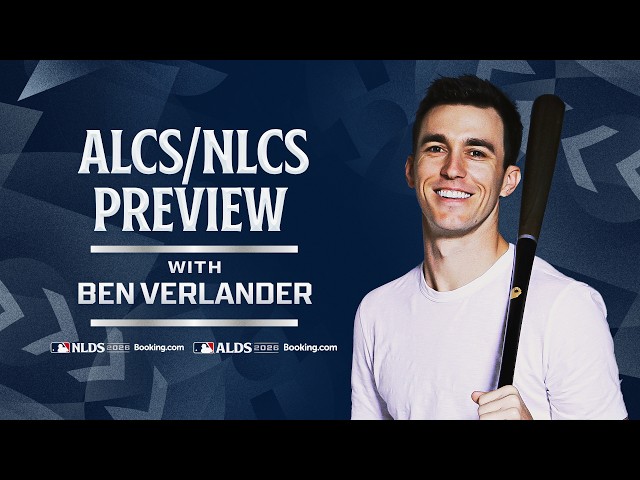 FULL ALCS/NLCS Preview and Analysis with Ben Verlander! (Going through both series!)
