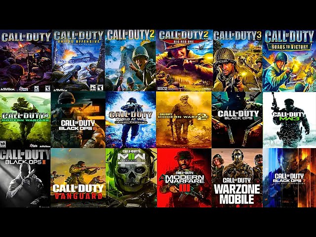 The Evolution of CALL OF DUTY Games (2003-2025)