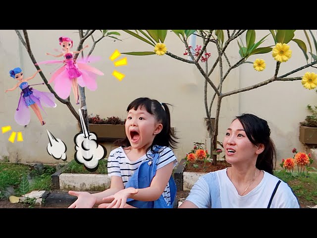 Mainan Terbang Peri Cantik Warna Warni | Beneran Bisa Terbang ??