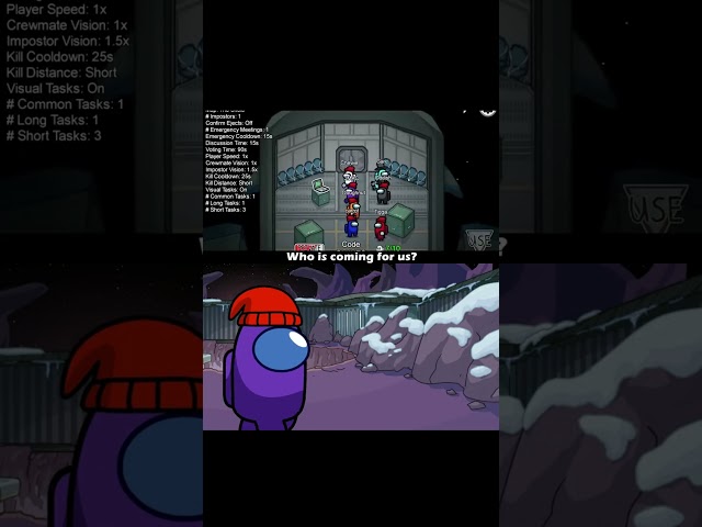 Among Us Impostor Comparison #amongus #shorts