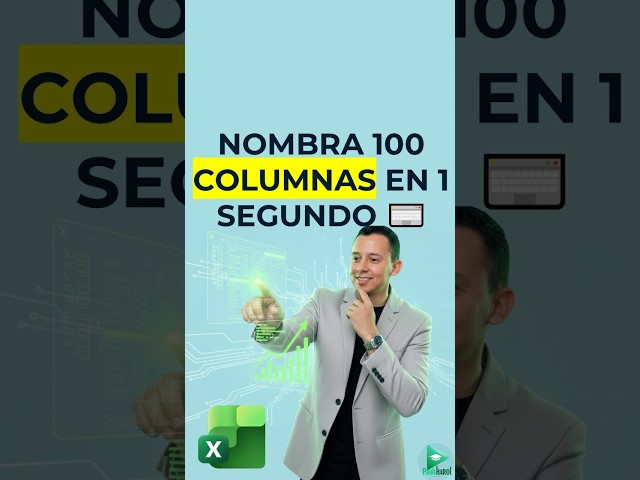 Nombra 100 columnas en 1 segundo ⌨️🔥