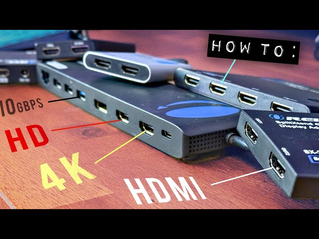 Which HDMI hub for Multiple Monitors is right for you? (explained) OREI SplitExtend