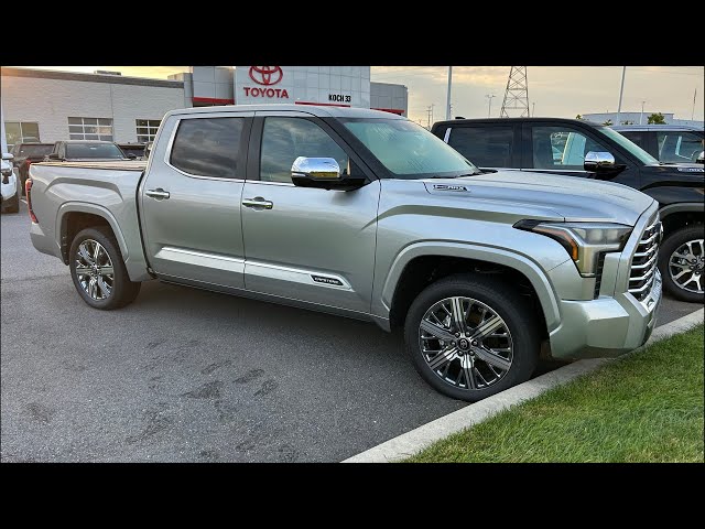 When Shopping 2026 Toyota Tundra, Capstone or 1794/Platinum?