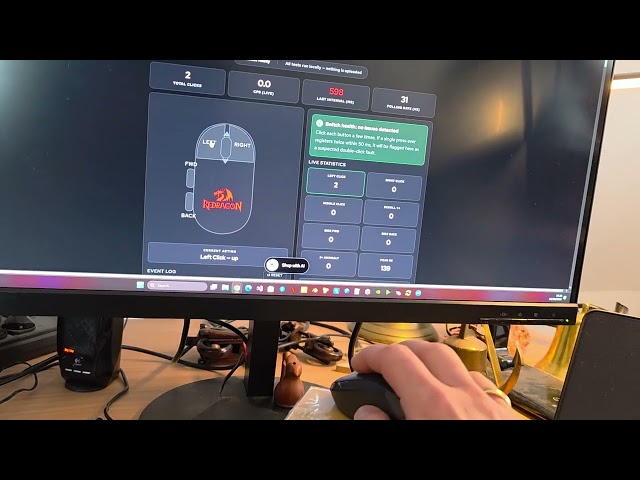 Mouse Failure of Left Click