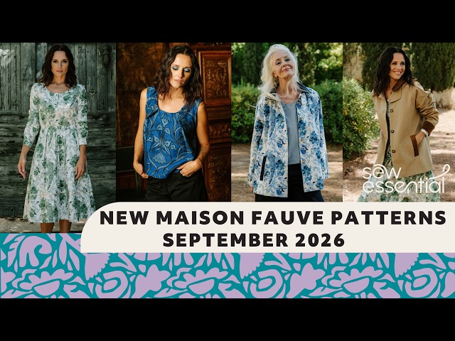 New Maison Fauve Sewing Patterns - September 2026