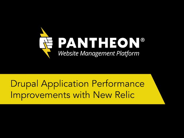 Drupal and New Relic