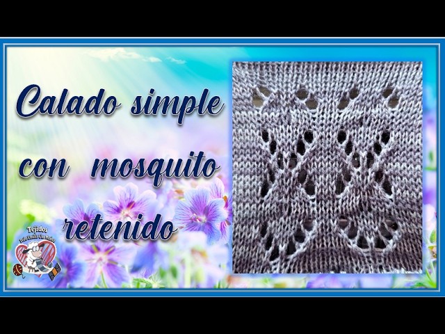 Simple draft with retained mosquito net