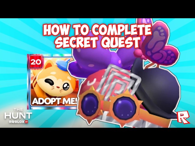 [EVENT] How to GET ADOPT ME SECRET BADGE & UGC in The Hunt: Roblox 20