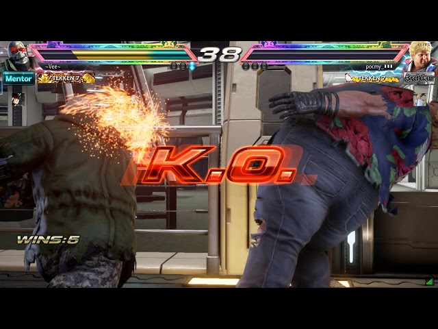 TEKKEN7 bryan VS bob full matach~