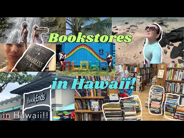 Book shop with me in Hawaii🌺📚🏝