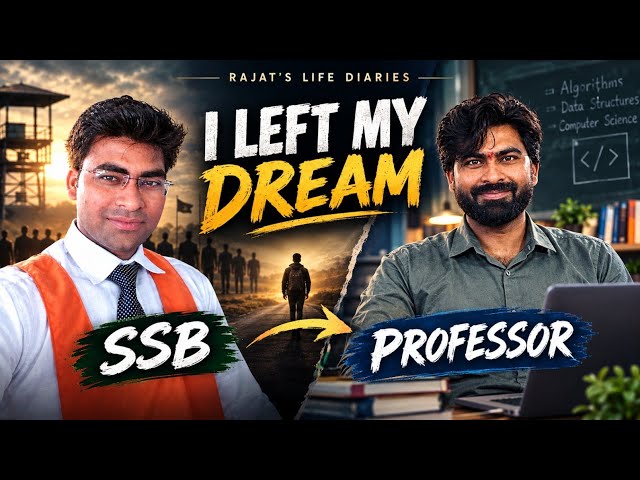 I Failed SSB Again and Again… Then Everything Changed | Rajat's Life Diaries | Balidan #parasf 
