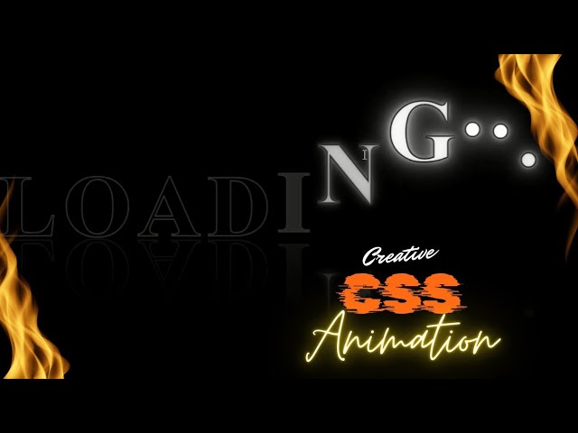 Loading Text Animations |HTML & CSS Animation Tutorial 🚀#html #css #animation #tutorial #htmlcss