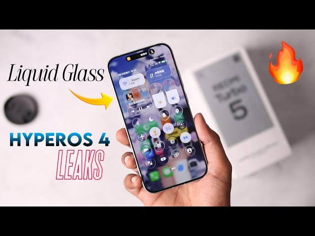 HyperOS 4 Update new Features - Shutdown Confirmation ( Liquid Glass ) LEAKS*