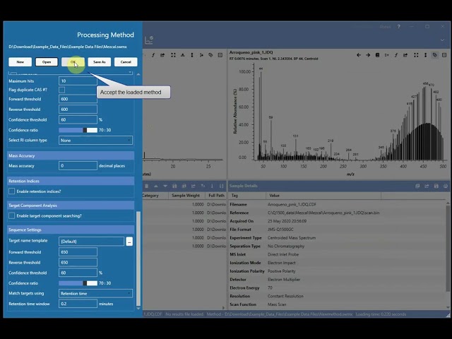 Getting Started with AnalyzerPro XD - 7. Create and process a sequence