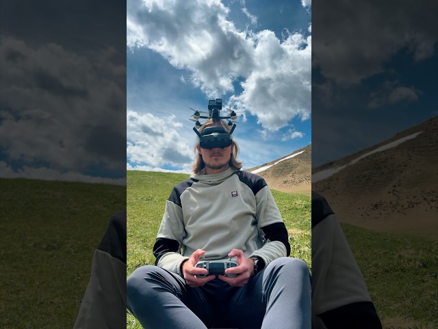 Sketchiest drone launch method of all time #drone #fpv