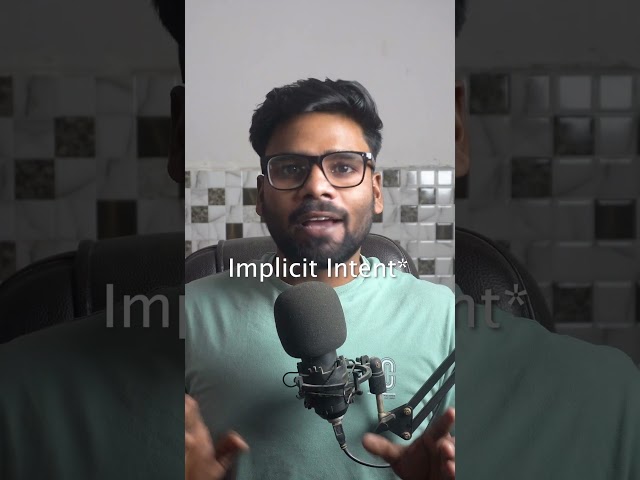 Intents in Android #kotlin #androiddevelopment #appdevelopment #androidtutorial