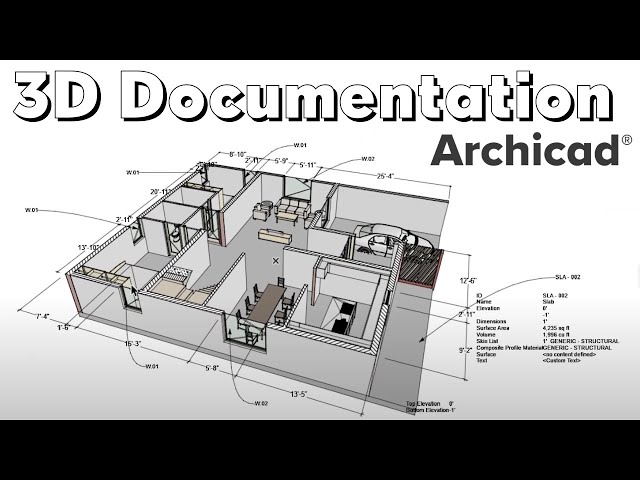 3D Documentation in ArchiCAD #11 | ArchiCAD For Beginners Series