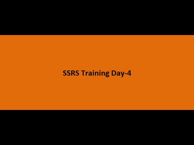 SSRS Day Training Day 4-Gauage,DataBar,SparkLine,Indicator Reports in SSRS