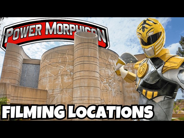 It's Morphin Time! Power Ranger ICONIC Filming Locations! | Power Morphicon 2026 Field Trip