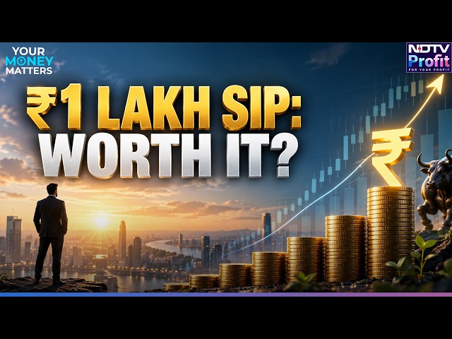 ₹1 Lakh SIP Every Month: How Much Wealth Can You Really Build?