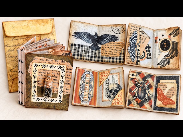 Tiny Oddity Junk Journal | Mini Journal Tutorial
