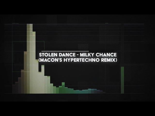 milky chance - stolen dance (macon's HYPERTECHNO remix)