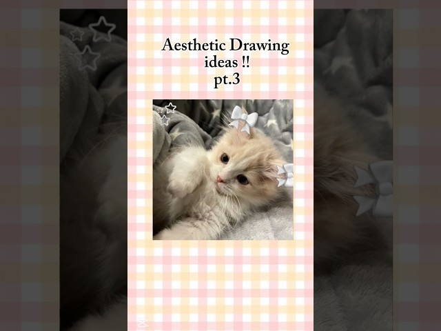 Aesthetic Drawing ideas!!pt.3˚.🎀༘⋆ #aesthetic #fyp #trending #drawing #ideas