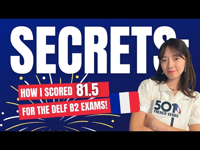 HOW TO PASS THE FRENCH DELF B2 EXAMS! Tips from an expat living in Switzerland (FR)