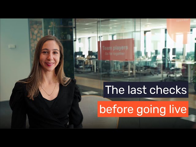 The Last Checks Before Going Live