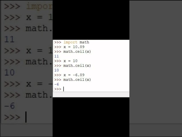 python ceil function in tamil#coding #shortvideo #tamil #python #cs #computer #java #python
