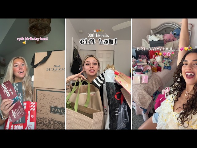 Birthday Haul | TikTok Compilation