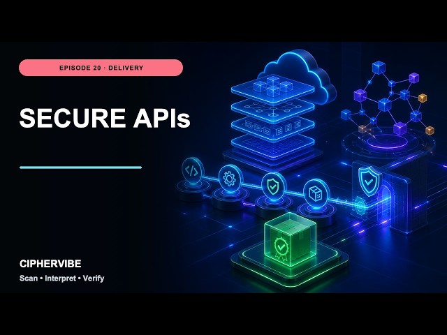 20. API Security Architecture | CipherVibe Cloud Security Architecture