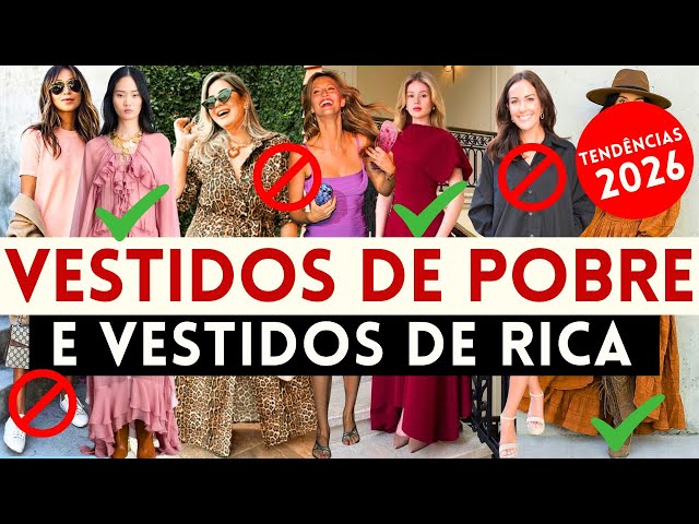 🔴The 10 DRESSES That Make You Look POOR!