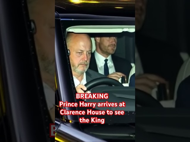 Prince Harry Arrives To See The King #narcissism #britishroyalfamily #princegarry #princeharry
