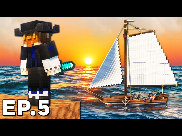 I Built a Ship in REALISTIC Minecraft