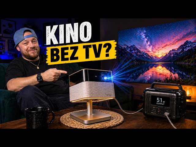 Může projektor nahradit televizi? | Epson EF-72 Unboxing