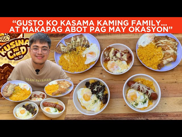 CHEESY SILOG: This 23 y/o earned 700k in 1 mo???