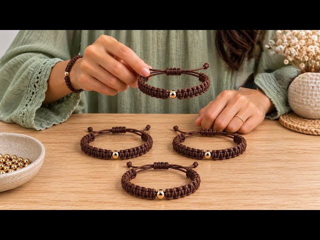 ⭐️ Amazing Idea | How To Make a Premium Bracelet at Home